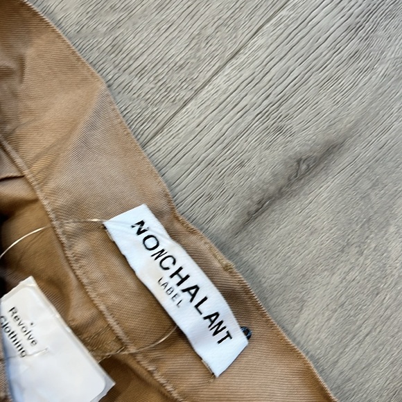 NONchalant Label Fabi Wide Leg Pant in Camel - Picture 7 of 9